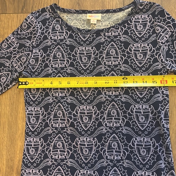 NWT lularoe Julia space ship size small - Picture 3 of 5